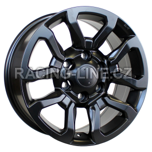 Alu kola Racing Line B1623, 17x7.5 6x139.7 ET30, černá matná