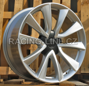 Alu kola Racing Line B2046, 19x8.5 5x114.3 ET40, stříbrná