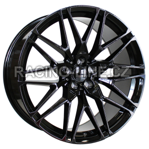 Alu kola Racing Line B5771, 21x10.5 5x112 ET43, černá lesklá (zátěžová)