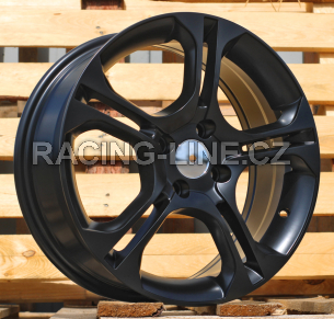 Alu kola Racing Line BK875, 16x6.5 4x100 ET37, černá matná