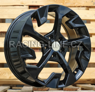 Alu kola Racing Line D1928, 18x7.5 5x114.3 ET51, černá lesklá