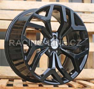 Alu kola Racing Line D5316, 21x9.5 5x108 ET43, černá lesklá