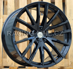 Alu kola Racing Line H0324, 22x10.5 5x112 ET43, černá lesklá (zátěžová)