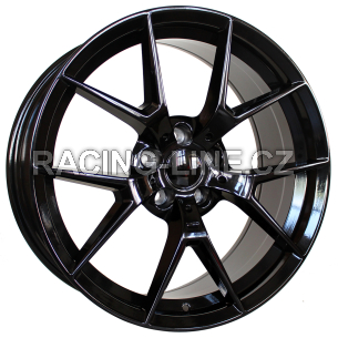 Alu kola Racing Line HE761, 20x8.5 5x112 ET26, černá lesklá (zátěžová)