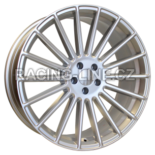 Alu kola Haxer HX010, 21x10.5 5x120 ET40, stříbrná (zátěžová)