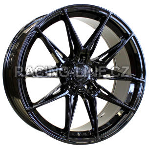 Alu kola Haxer HX036, 19x8.5 5x112 ET35, černá lesklá