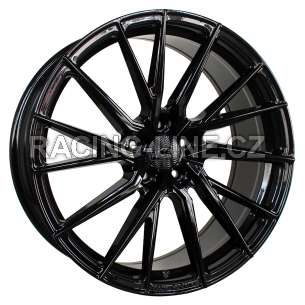 Alu kola Haxer HX06F, 22x10.5 5x112 ET40, černá lesklá