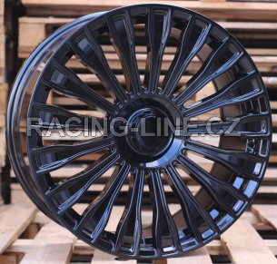 Alu kola Racing Line I0313, 20x9.5 5x112 ET38, černá lesklá (zátěžová)