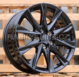 Alu kola Racing Line I1102, 18x7.5 5x114.3 ET45, černá lesklá