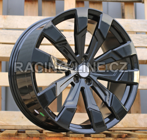 Alu kola Racing Line I1131, 22x10 5x120 ET40, černá lesklá (zátěžová)