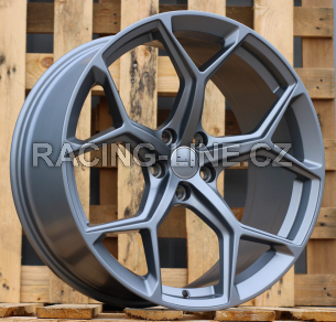 Alu kola Racing Line I5598, 21x9 5x112 ET30, šedivá matná (zátěžová)