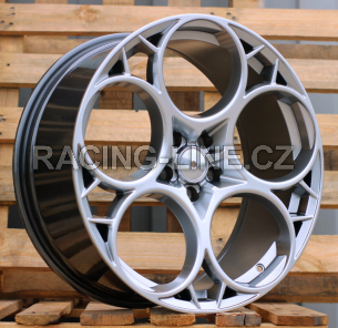 Alu kola Racing Line I5660, 18x8 5x110 ET33, černá metalíza