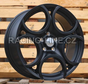 Alu kola Racing Line L1432, 18x7.5 5x110 ET41, černá matná