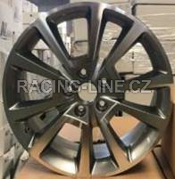 Alu kola Racing Line L1485, 18x7 5x114.3 ET40, černá + leštění