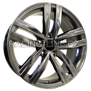 Alu kola Racing Line XFC61, 18x8 5x112 ET44, černá metalíza