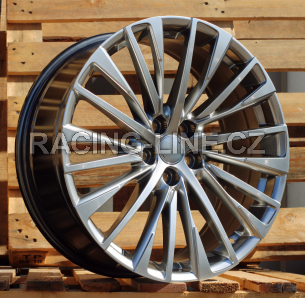 Alu kola Racing Line Y1118, 20x8 5x114.3 ET30, černá metalíza