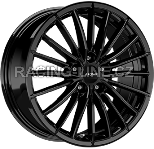 Alu kola RONAL R68, 18x8 5x108 ET40, černá lesklá