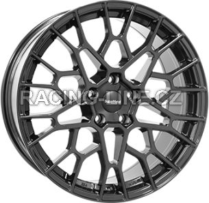 Alu kola SUPER METAL CELL, 20x9 5x120 ET45, černá lesklá (zátěžová)